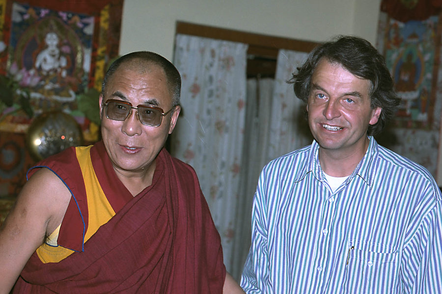 Dalai Lama und Clemens Kuby Dalai Lama und Clemens Kuby